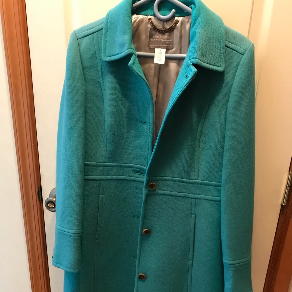 J Crew Teal Coat